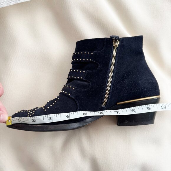 Chloe Susanna Boot in Navy Suede, size 37 - Picture 16 of 16